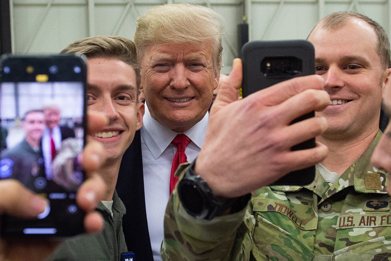 US President Donald Trump visited Iraq this week to visit the troops.