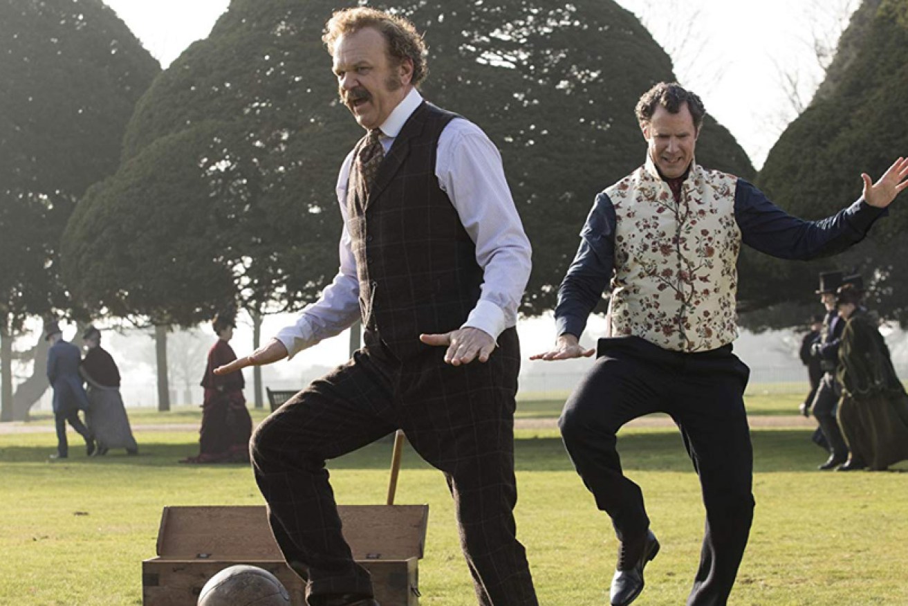 John C. Reilly and Will Ferrell get up to japes in much-panned comedy </i>Holmes & Watson.</i>