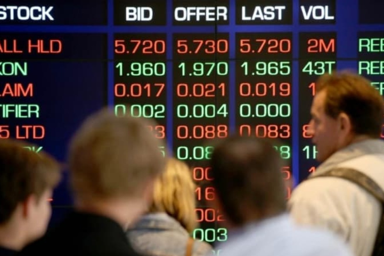 After the Dow Jones tumbled, the Australian share market followed suit with its own sharp fall.