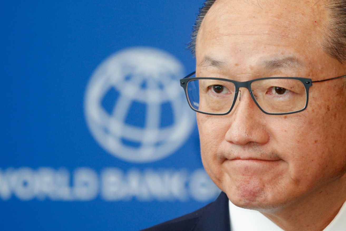 Jim Yong Kim is stepping down from February 1.