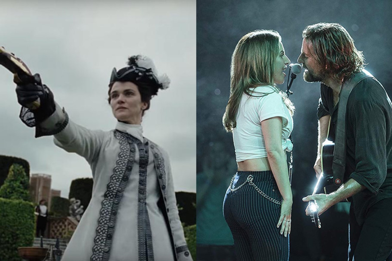 Rachel Weisz in <i>The Favourite</i> and Lady Gaga and Bradley Cooper in <i>A Star Is Born</i> are among the BAFTA nominees.