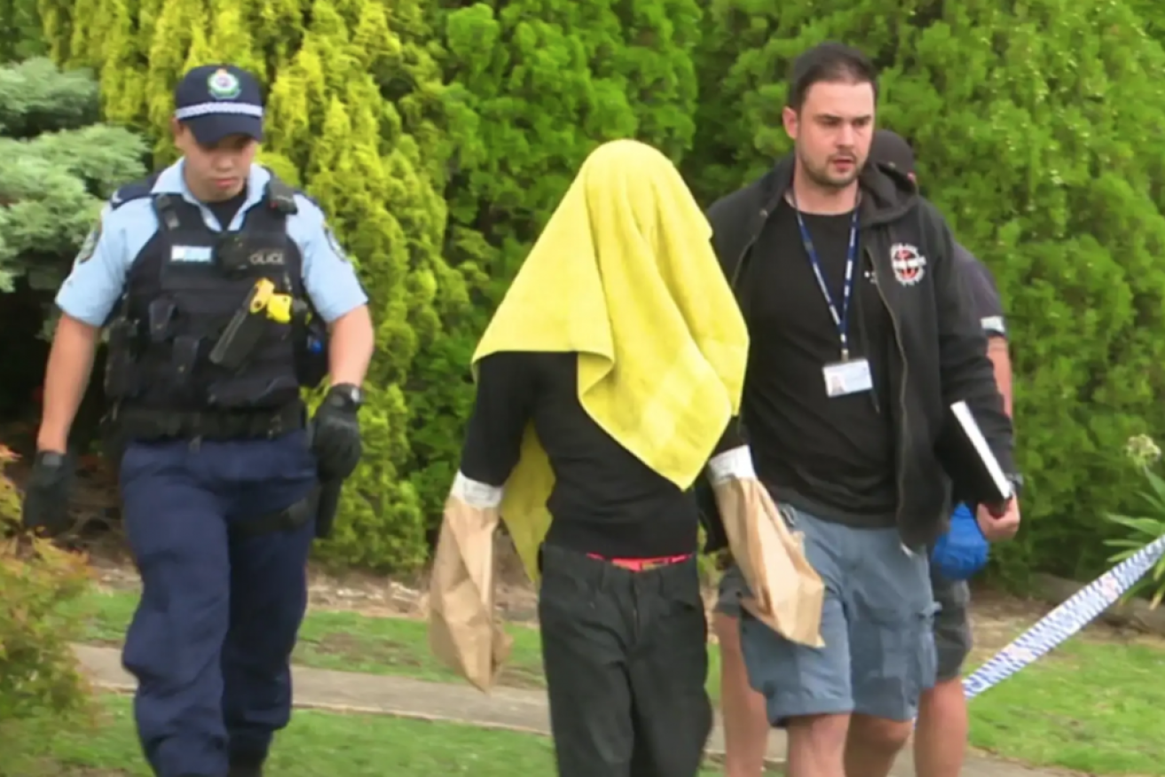 Police arrest a man, 18, in relation to a fatal hair salon stabbing in Sydney.