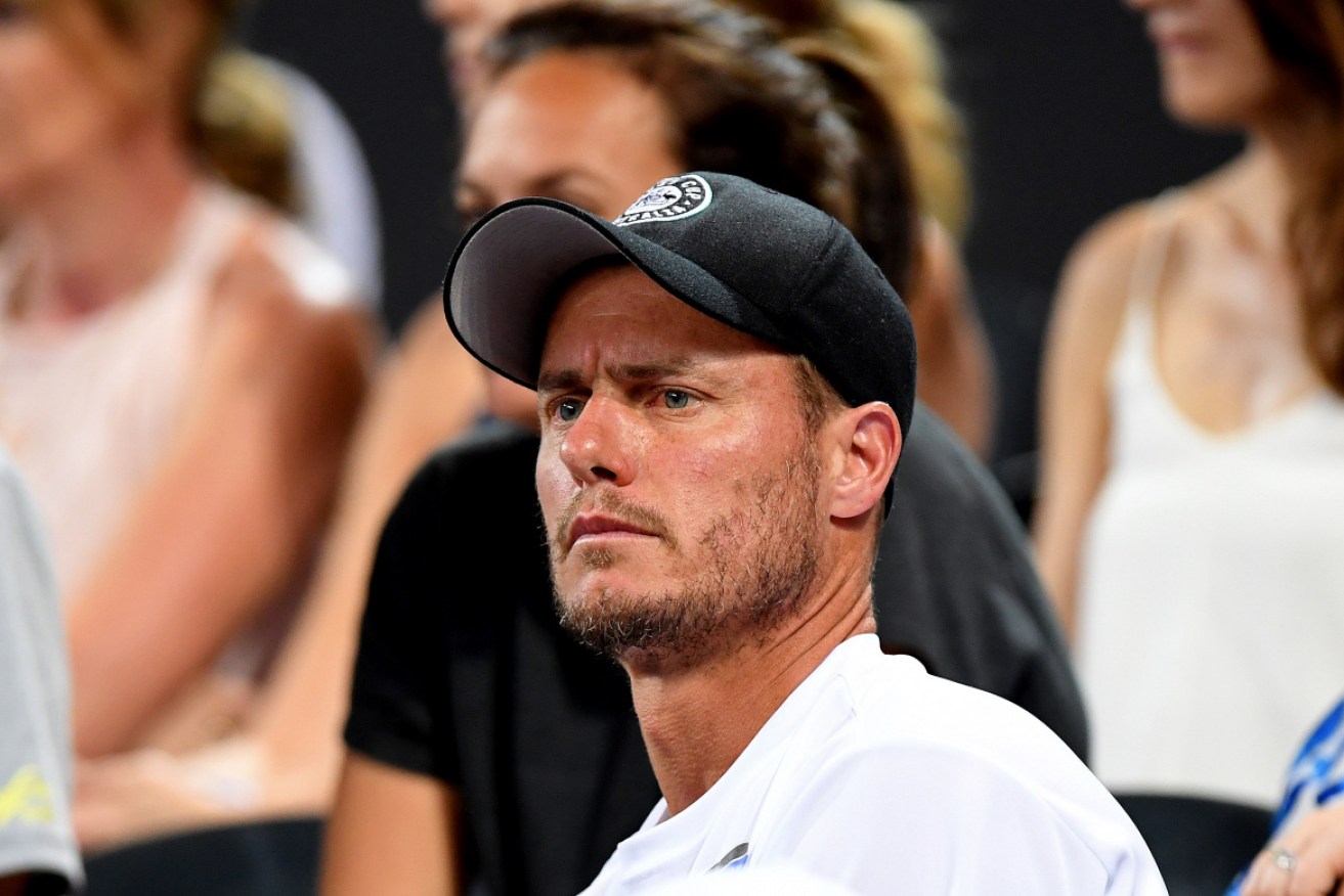 Davis Cup captain Lleyton Hewitt has laughed off Bernard Tomic's criticism. 