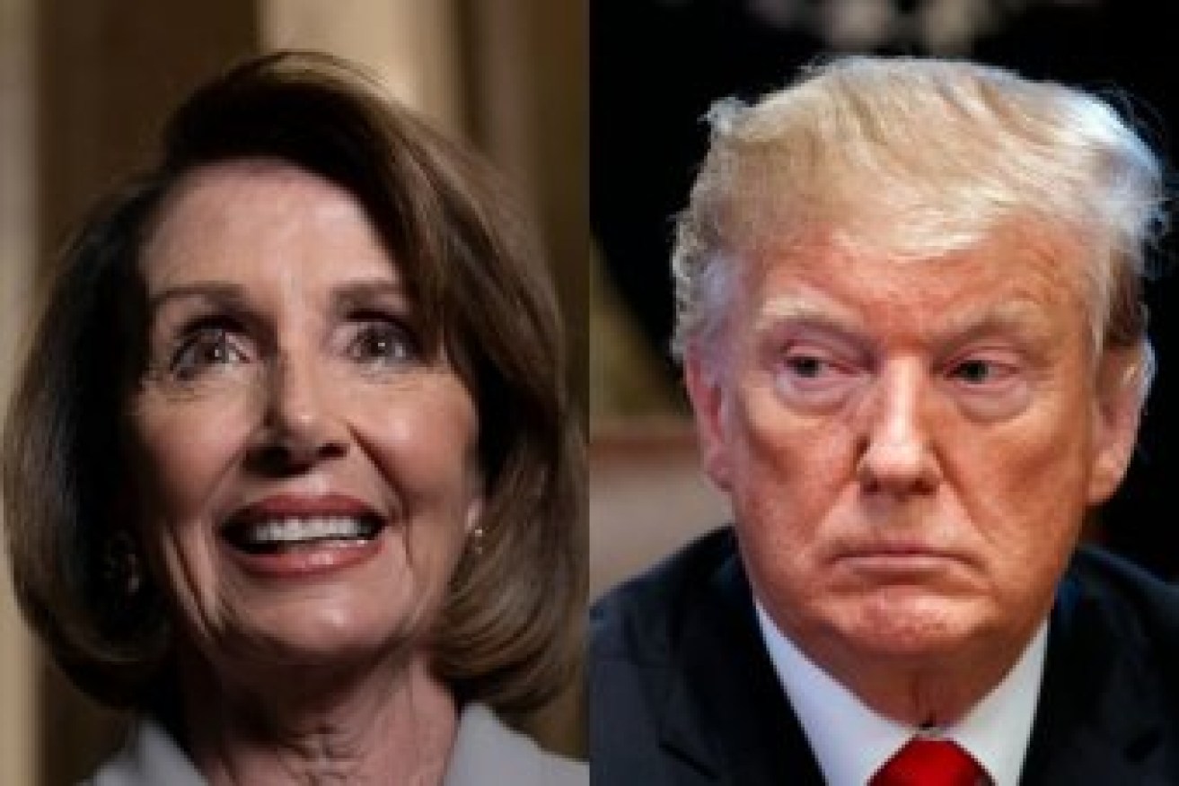 Ms Pelosi says Mr Trump is "becoming self impeachable".