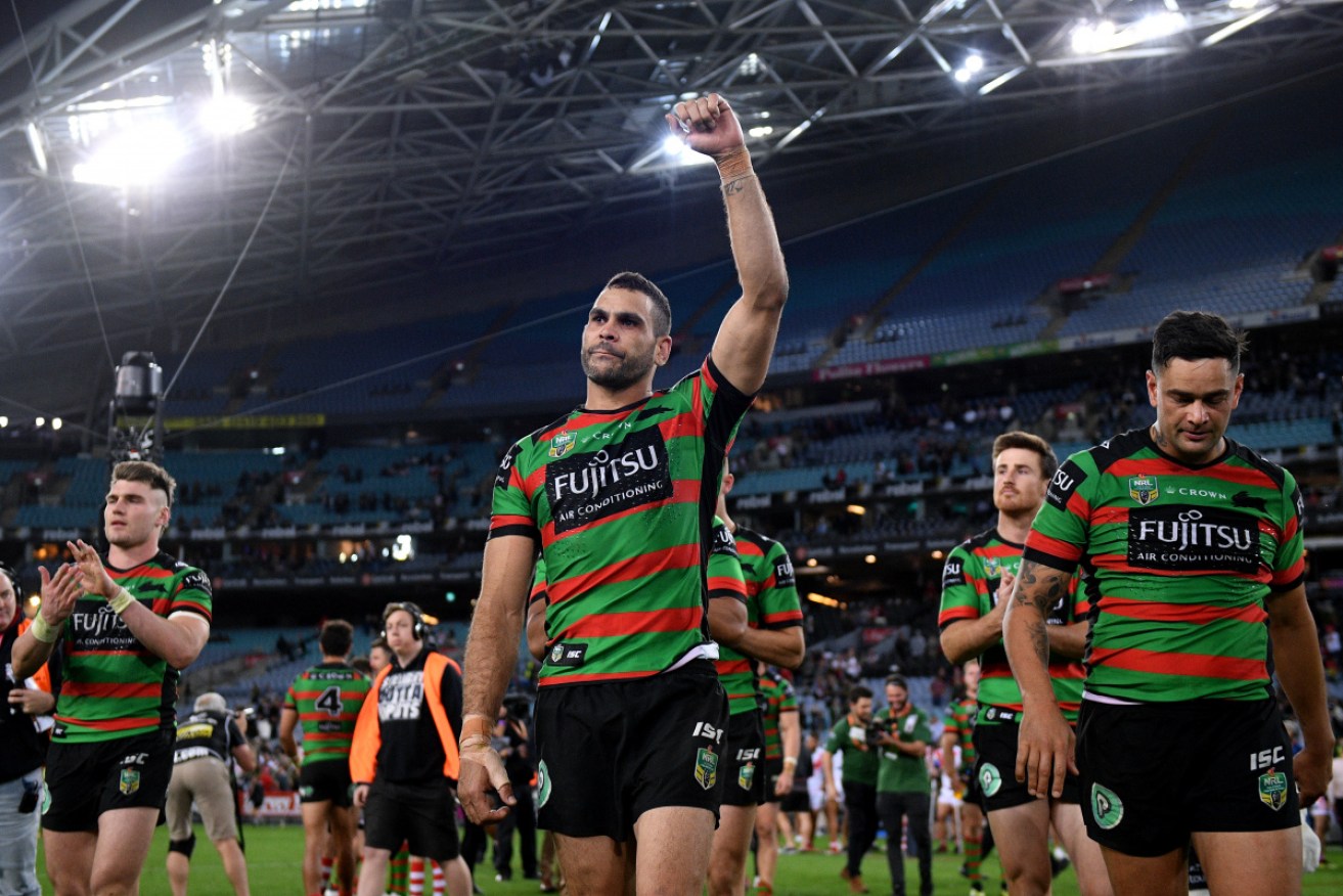 Greg Inglis announces his retirement last year.