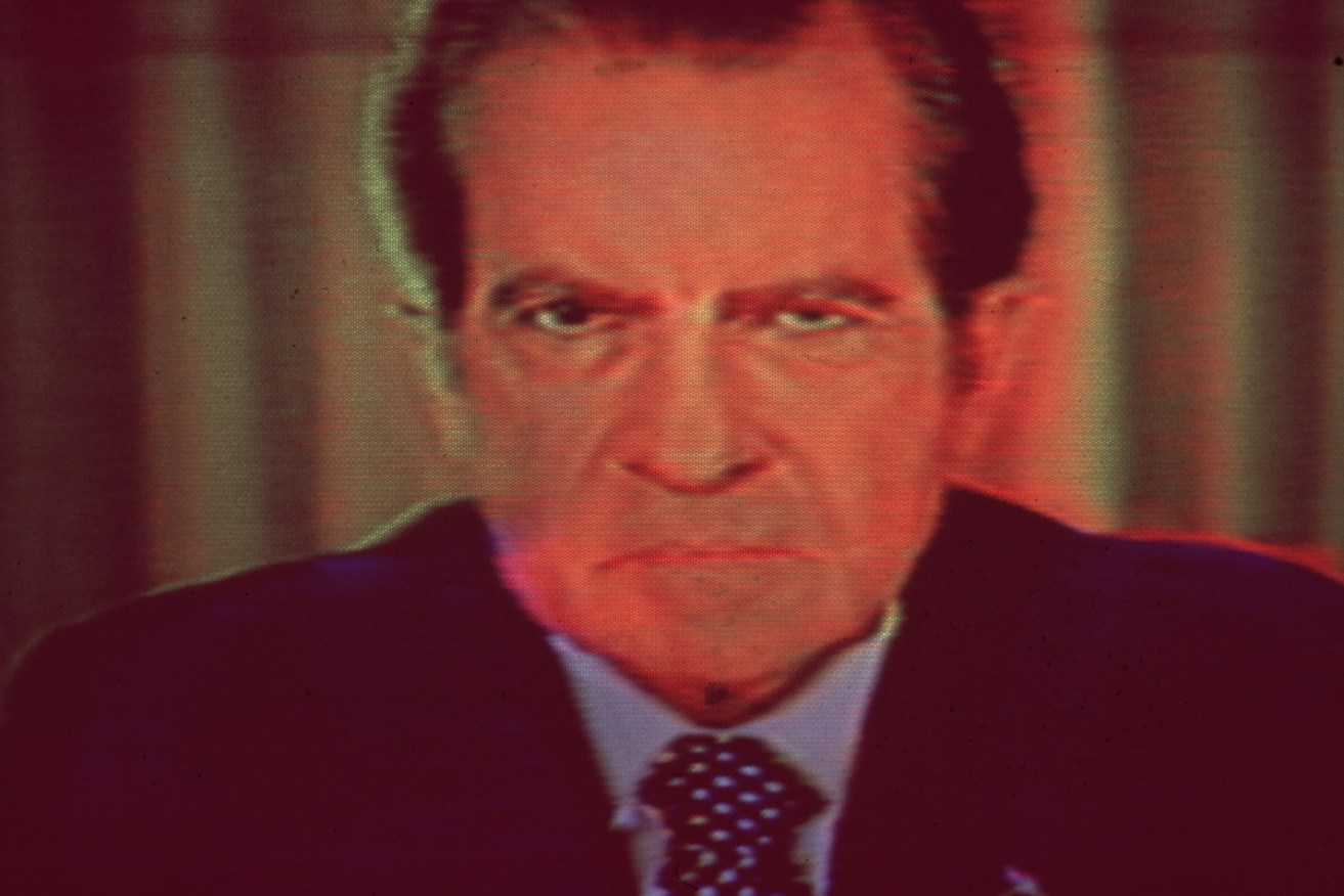 Richard Nixon chose to resign rather than face the same charges aimed at Donald Trump in a disputed BuzzFeed report.  