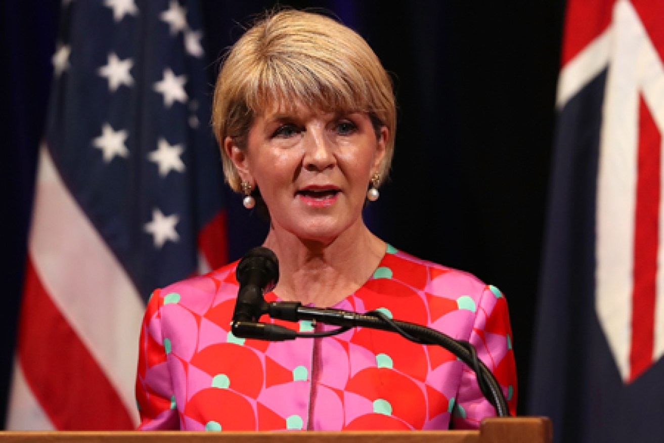 Julie Bishop's sister says the former foreign minister has turned down an offer to be the South Australian governor.