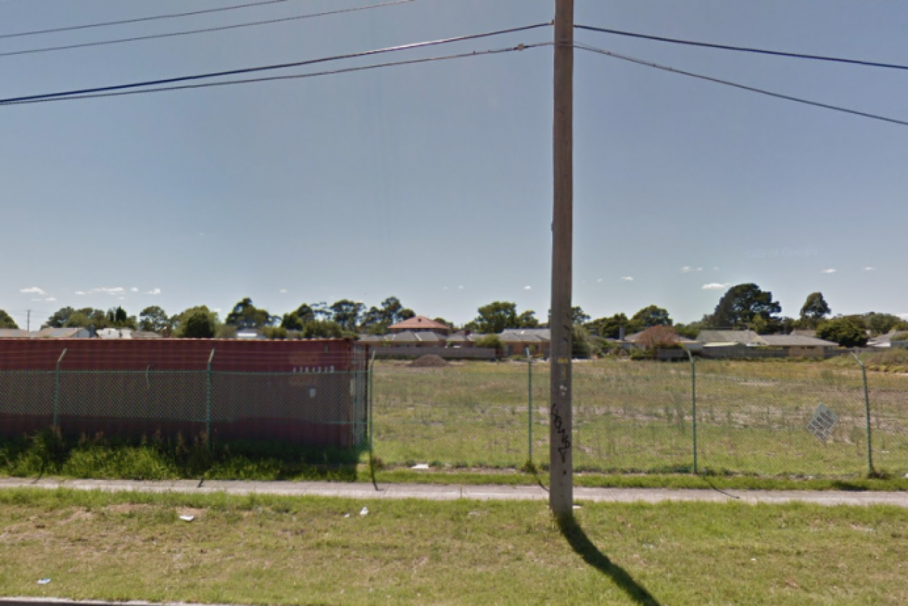 A Google street view shot of the Doveton site in February last year.
