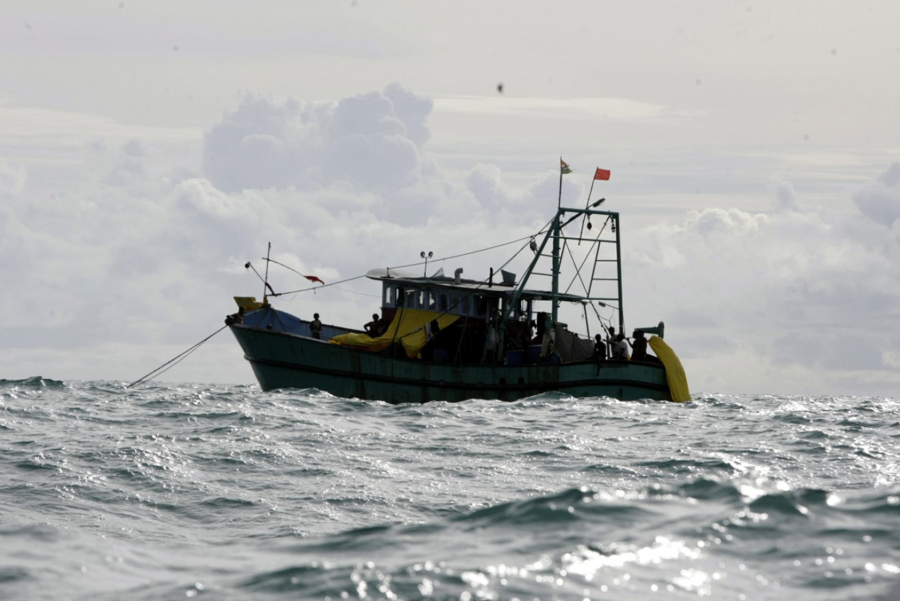 Indian authorities say the boat is thought to have left for New Zealand on January 12.