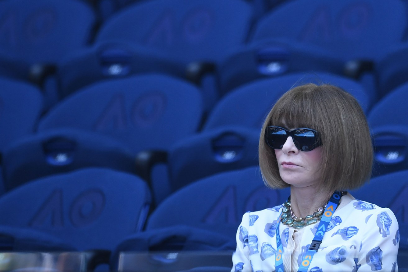 US <i>Vogue </i>editor Anna Wintour called for change in her speech to the Australian Open.