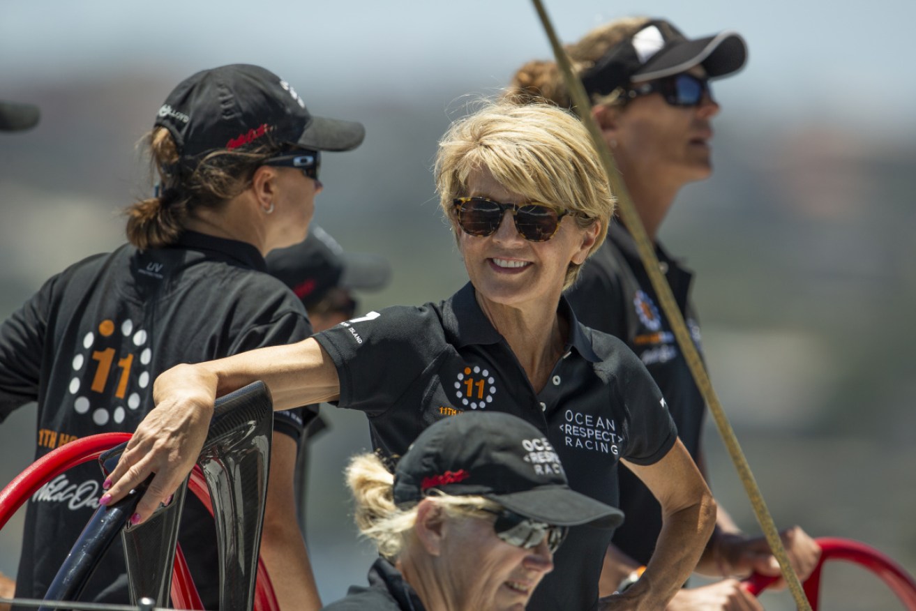 O Captain! Former Liberal deputy Julie Bishop may still have ambitions to steer the ship. 