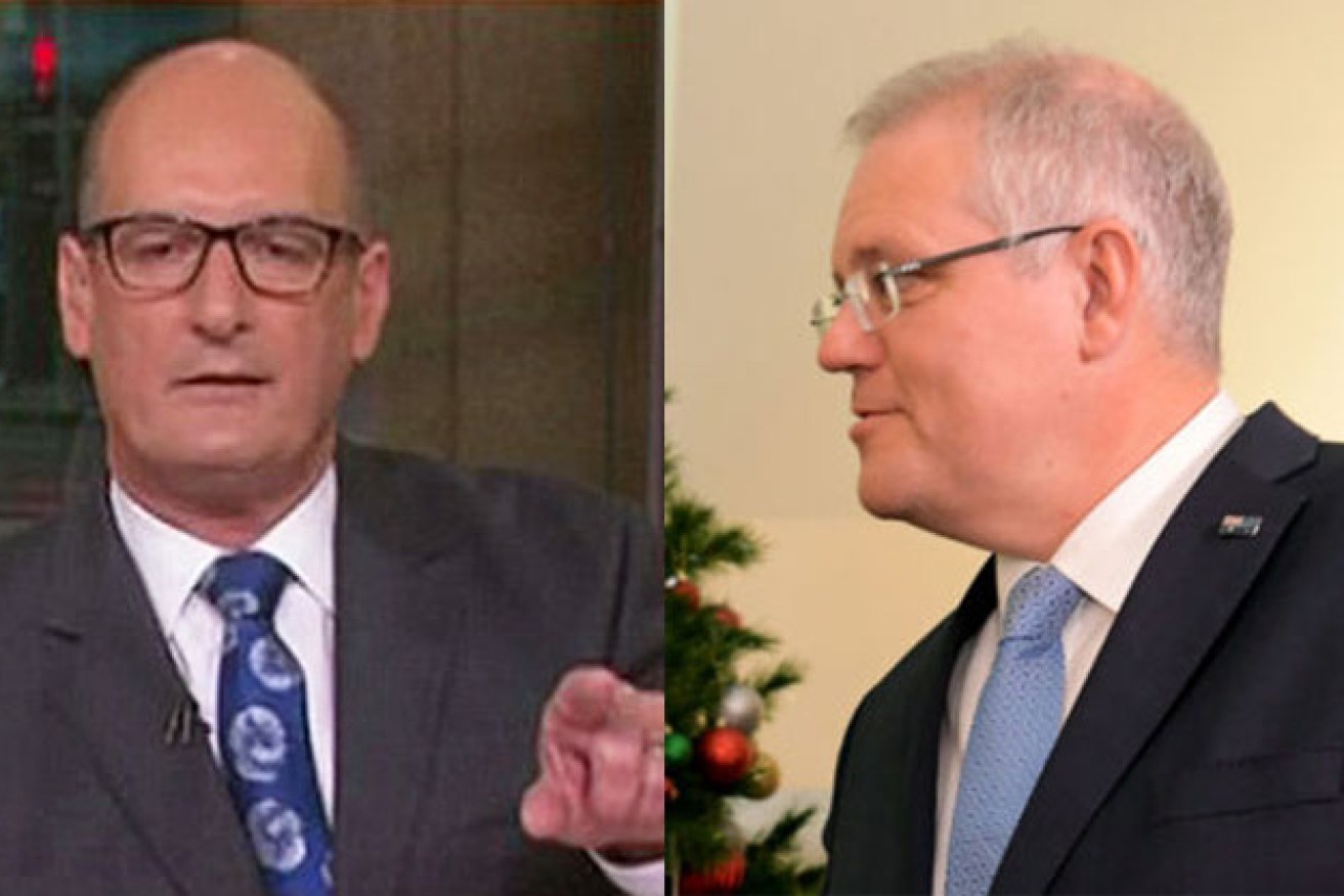 Scott Morrison was accused of "scaremongering" over claims a Labor government would cause a recession. 