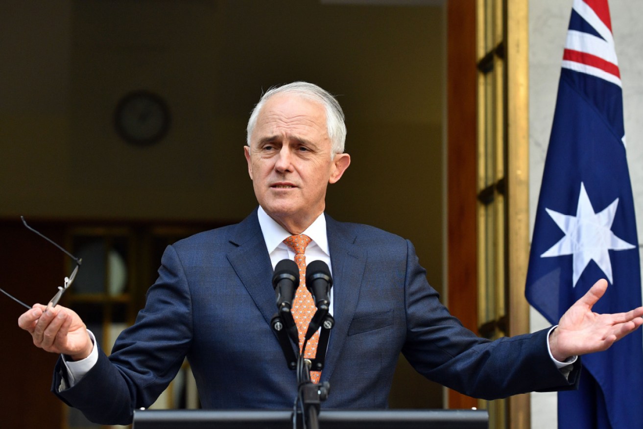 Ex-PM Malcolm Turnbull has taken a last swipe at the government.