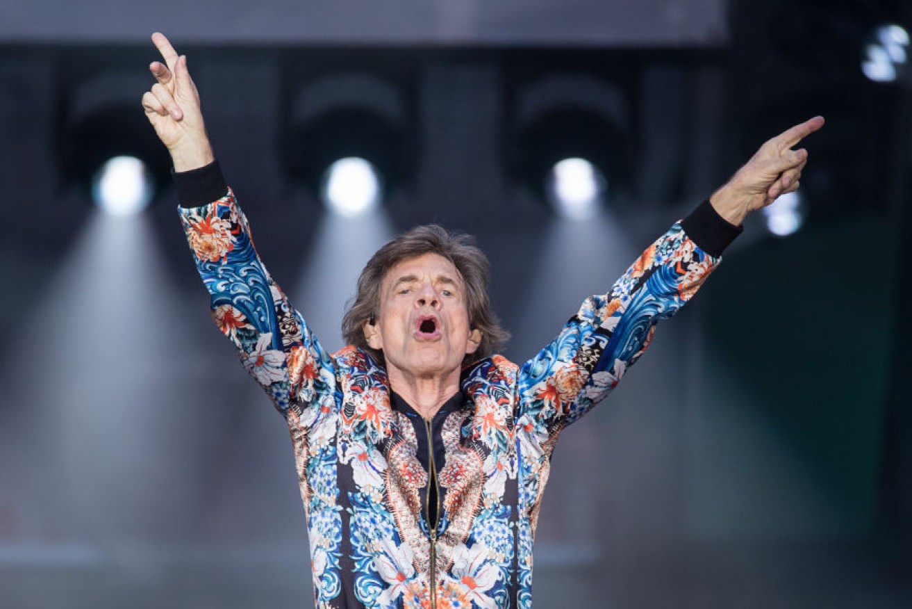 Singer Mick Jagger on stage during their European tour 'no filter' at the Mercedes Benz-Arena in Germany.