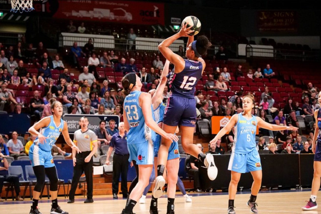 The Adelaide Lightning and Uni of Canberra Capitals square off in the WNBL Grand Final series.