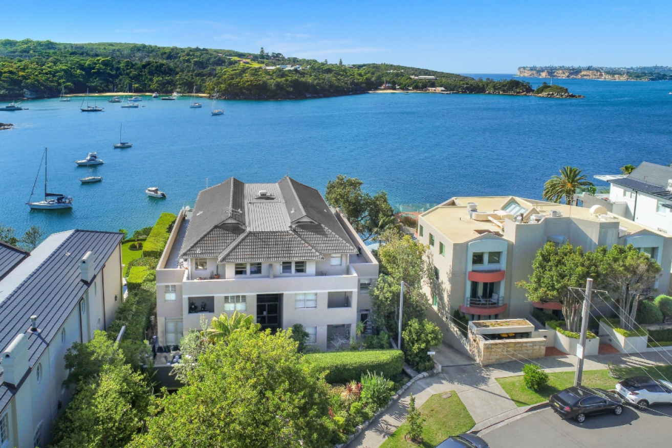 The panoramic view at 4/8 Addison Road, Manly is hard to beat.