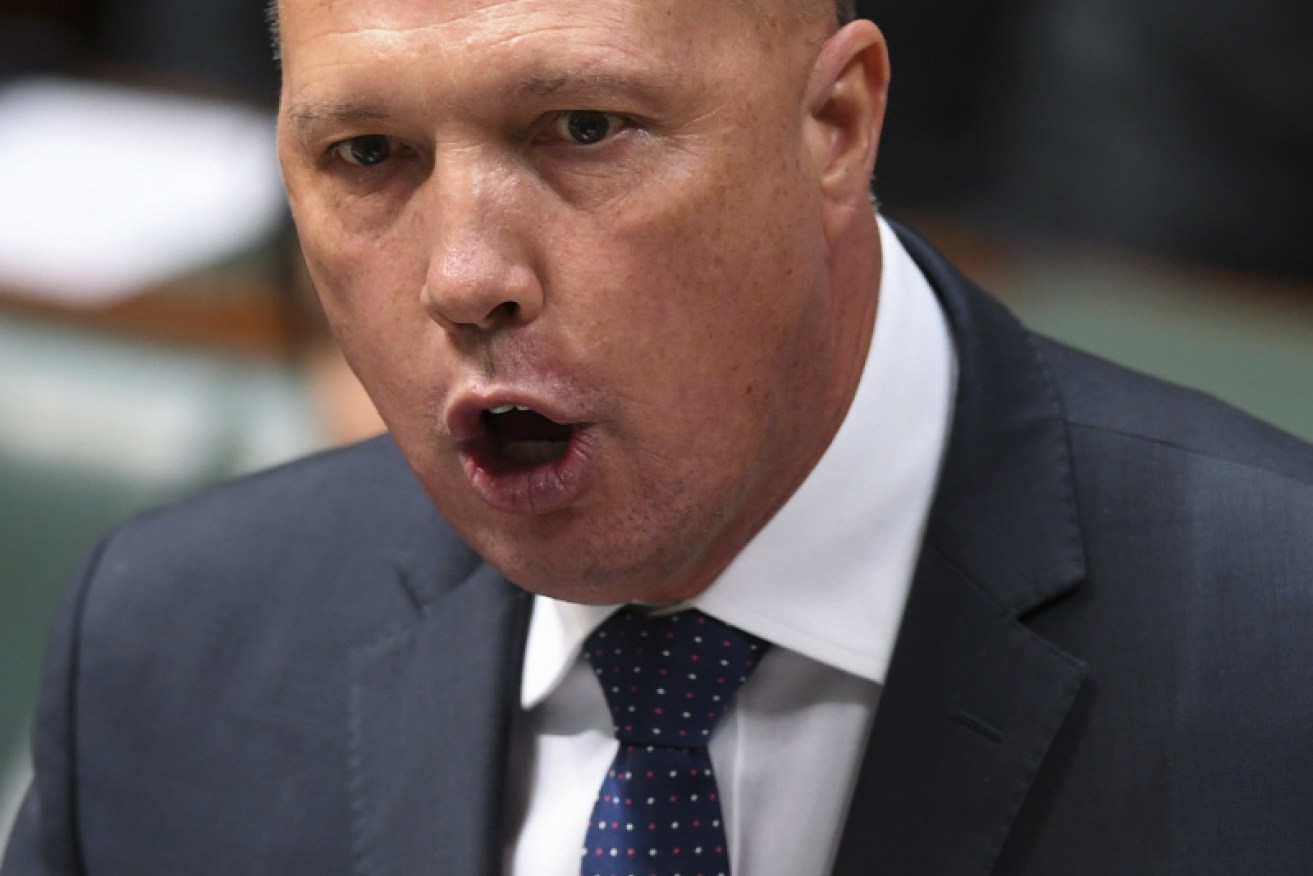 The medevac process was enacted against Mr Dutton's will earlier this year.