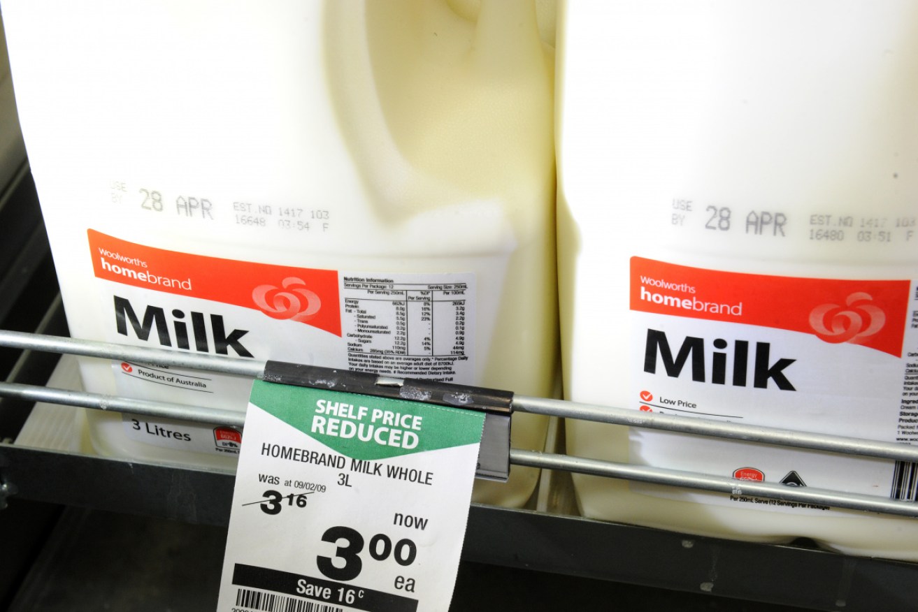 Woolworths will increase the price of its $1-a-litre milk by 10 cents.