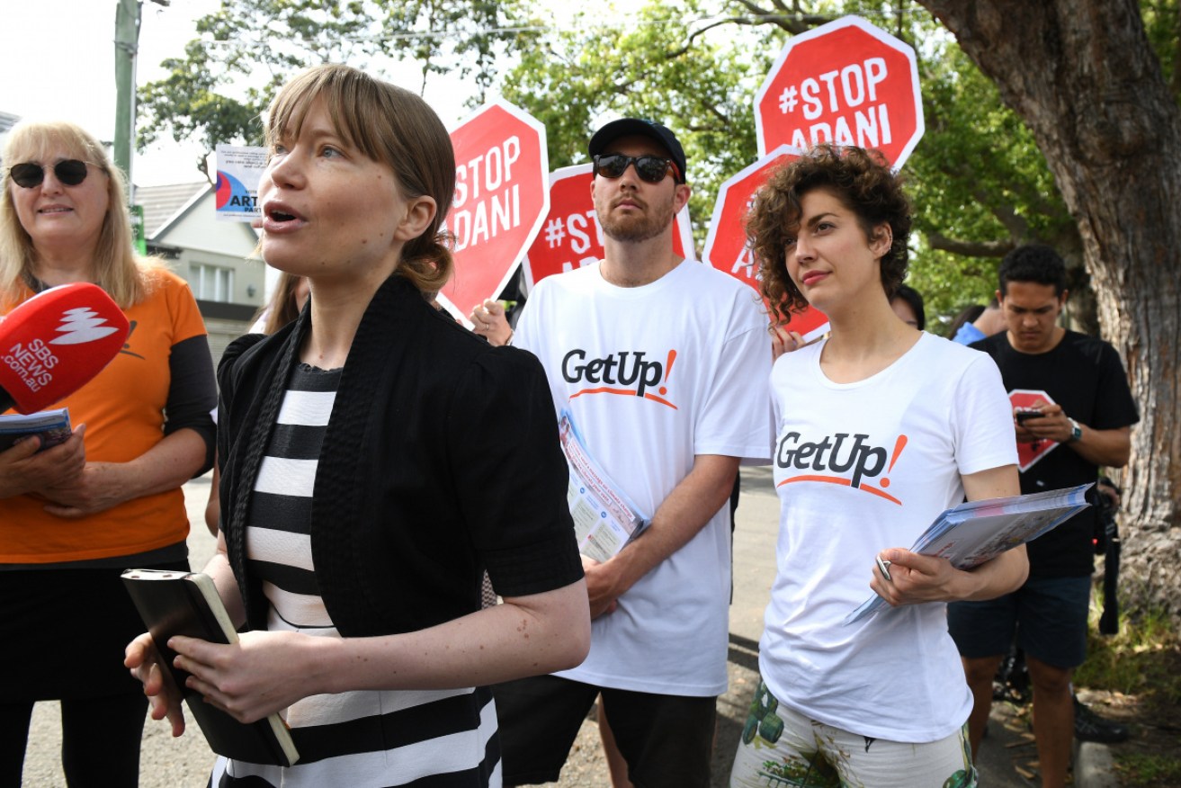 GetUp campaign director Miriam Lyons has her say on polling day at the Wentworth by-election in October. 
