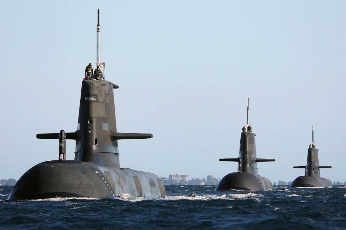 Australia's aged Collins class submarines are long overdue for replacement. <i>Photo: ADF</i>