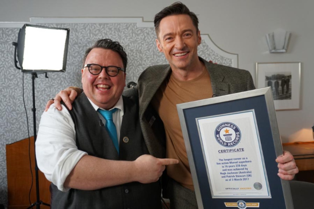 Hugh Jackman always dreamed of holding a world record.