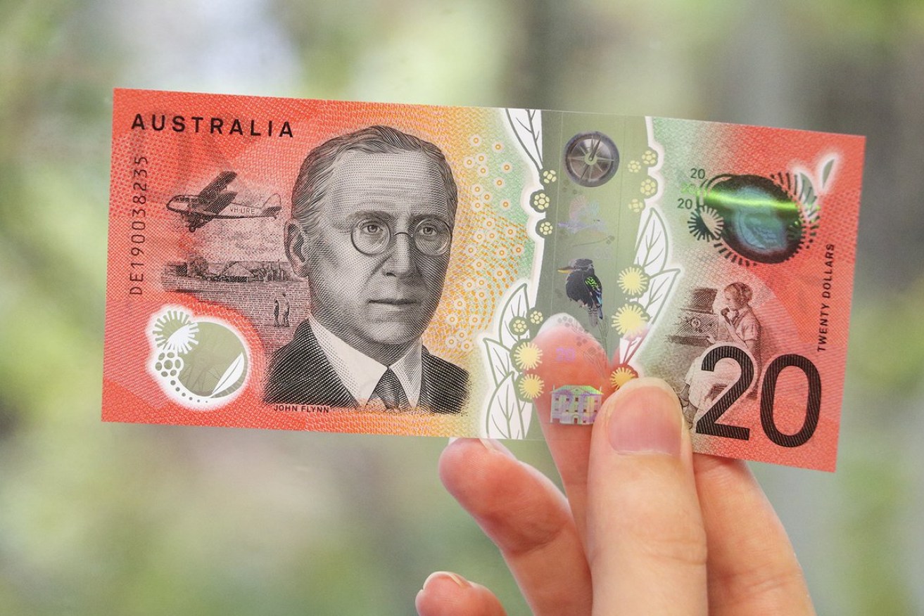 The new $20 note will have the same security features as the other new notes.