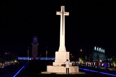 PM rules out changes to Villers-Bretonneux Anzac Day service