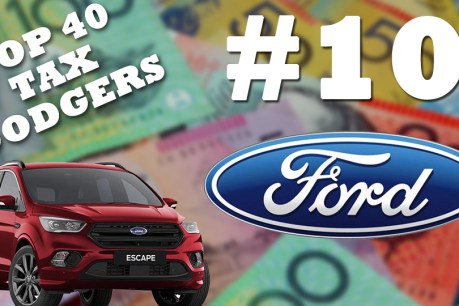 Australia’s top 10 tax dodgers: Ford Motor Company