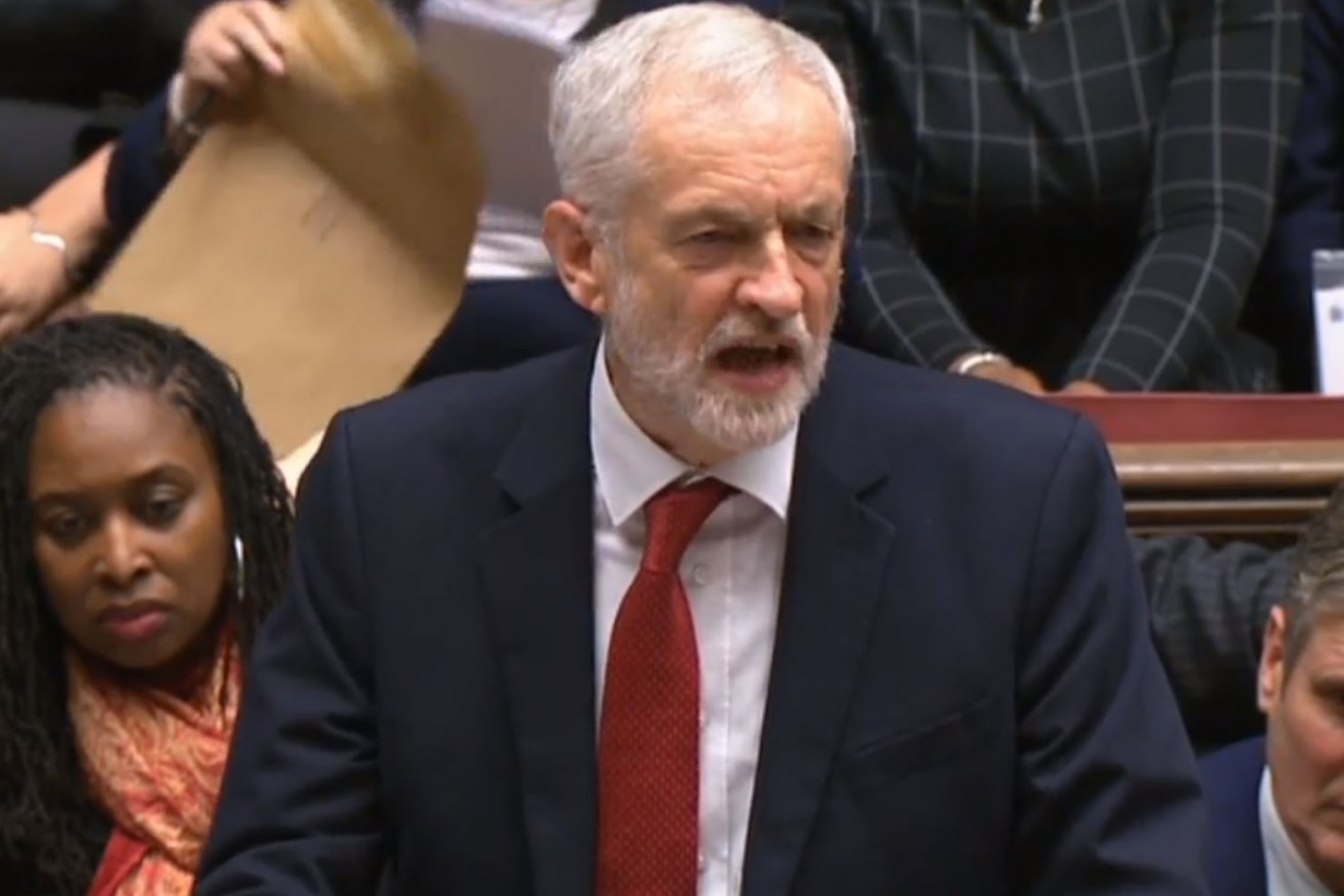 Jeremy Corbyn has condemned the new proposal as "even worse" than the deal reached by Theresa May. Photo: Getty