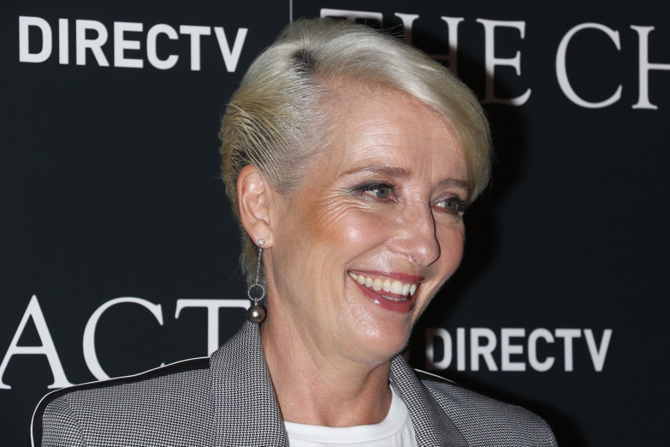 "I can only do what feels right during these difficult times," wrote Emma Thompson (in New York in September 2018.)