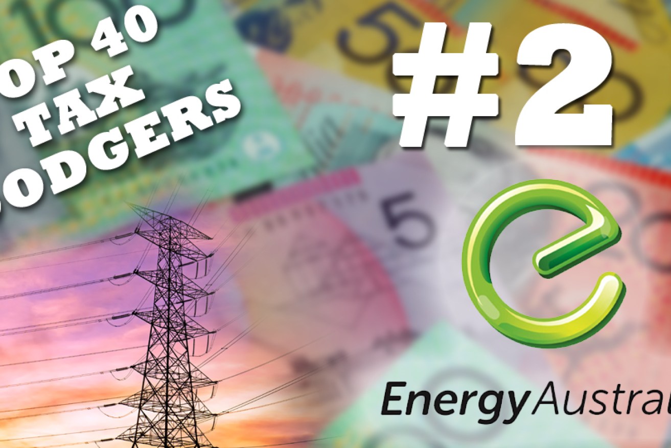 Energy Australia has powered its way to number two on our countdown of the nation's biggest tax dodgers.