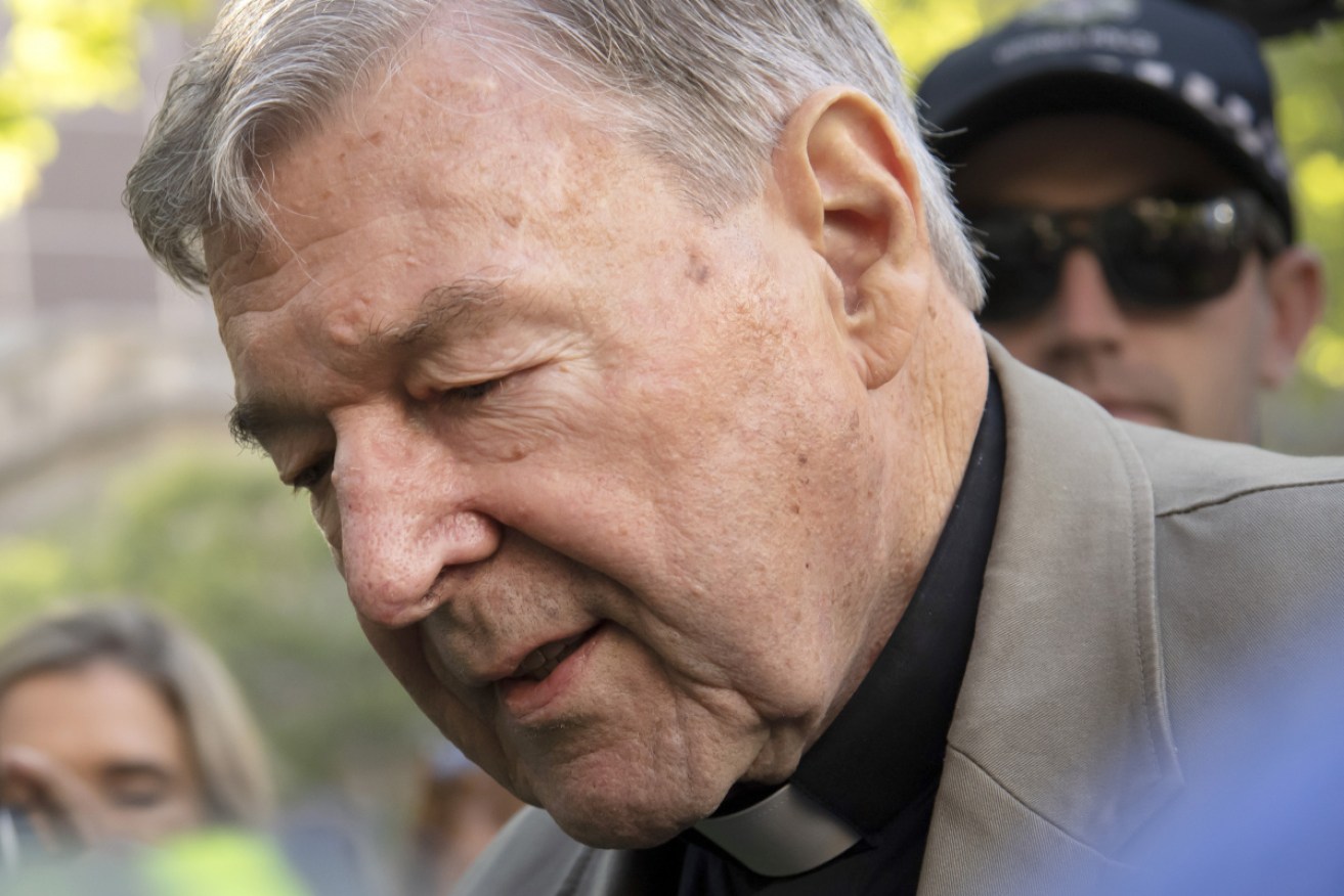 George Pell is expected to fly back to Rome on Tuesday. 