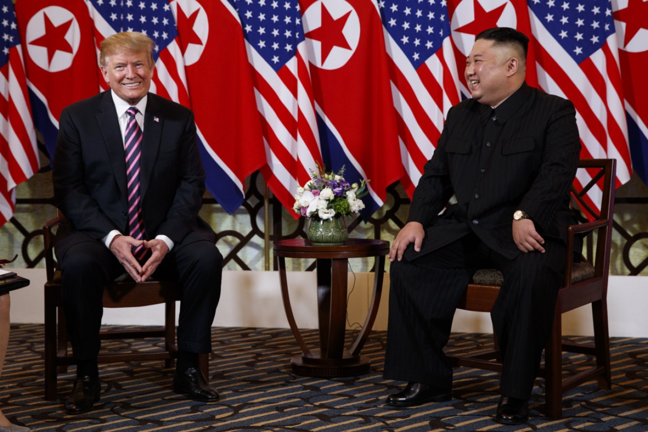 US President Donald Trump said he and North Korea's leader Kim Jong Un have a "very good relationship". 