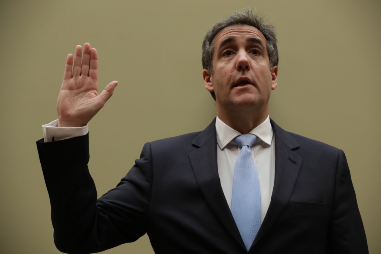 Michael Cohen cut ties with Donald Trump five years ago and is now a key witness. Photo: Getty