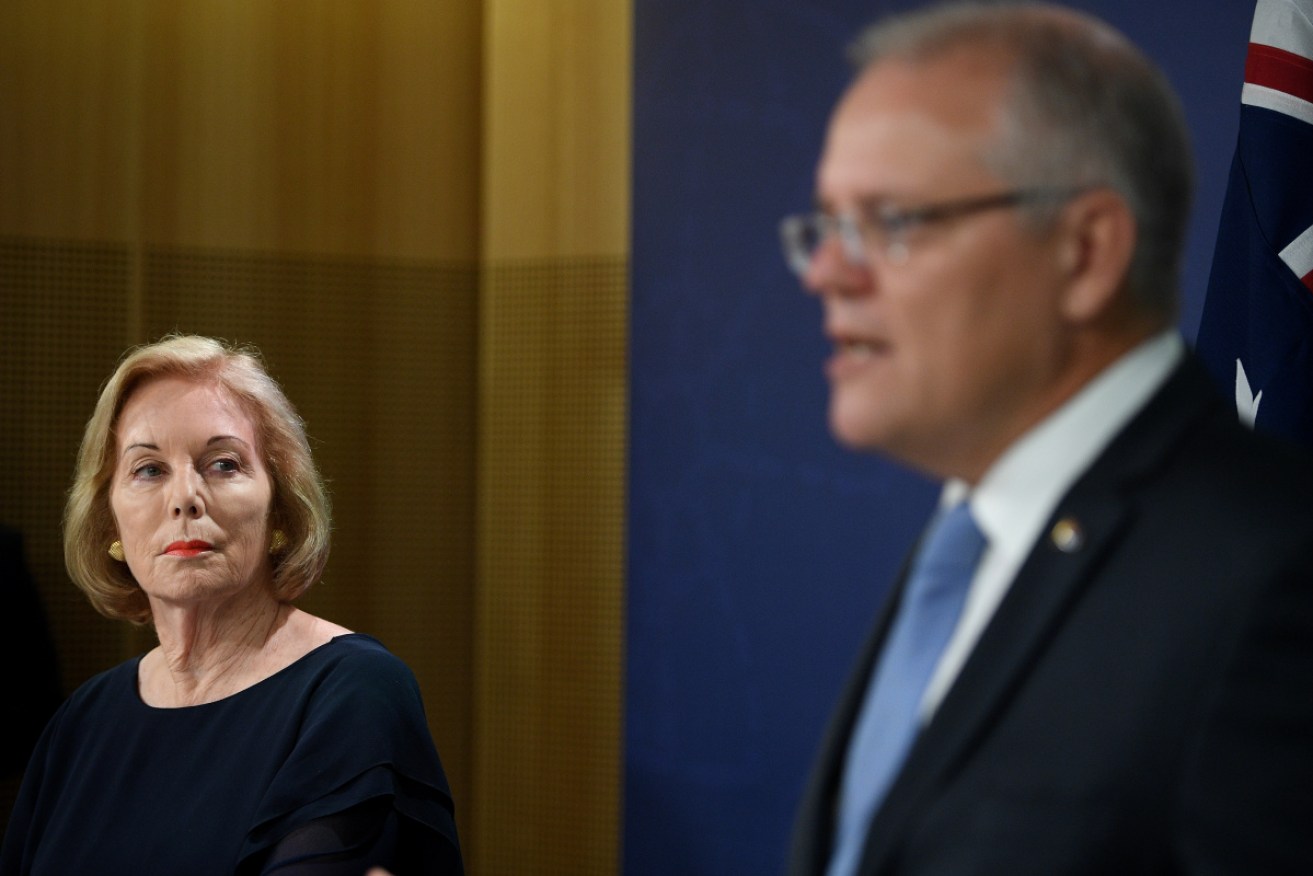 ABC chair Ita Buttrose says the broadcaster's relationship with the federal government is strained.