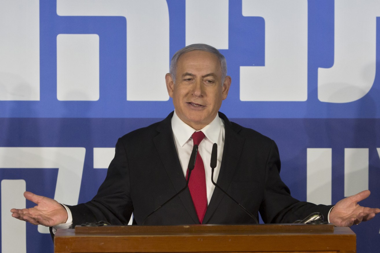 An indignant Mr Netanyahu says the criminal charges are a political witch-hunt ahead of a national election.