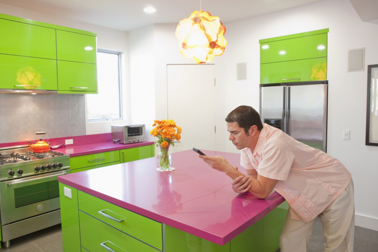 It's certainly bright and colourful, but this quirky kitchen won't be to everyone's taste.