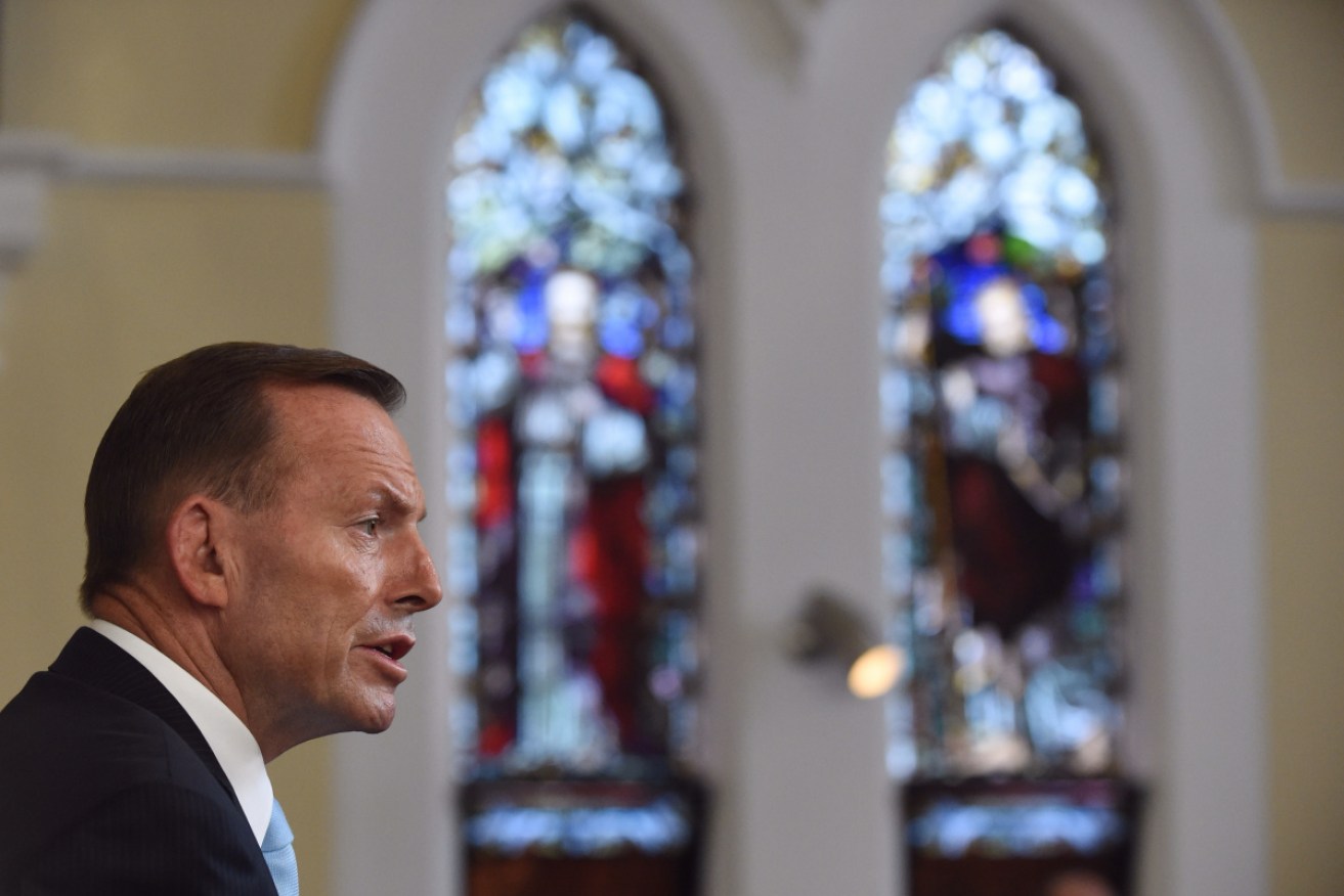 Tony Abbott has defended his decision to call his friend George Pell in the wake of the church leader's child abuse conviction.