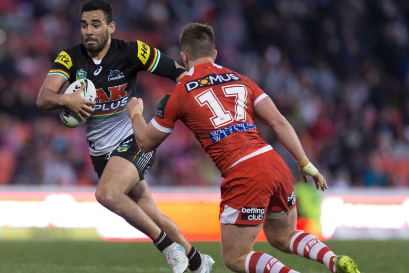 Tyrone May is the five-eighth for the Penrith Panthers. 