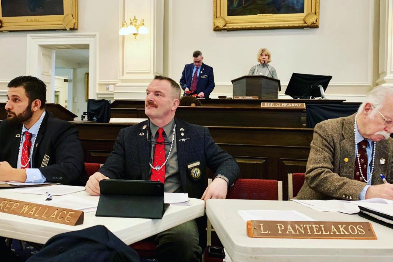 Gun violence survivors were insulted by the Republican state representatives who wore pearl necklaces to the hearing. 