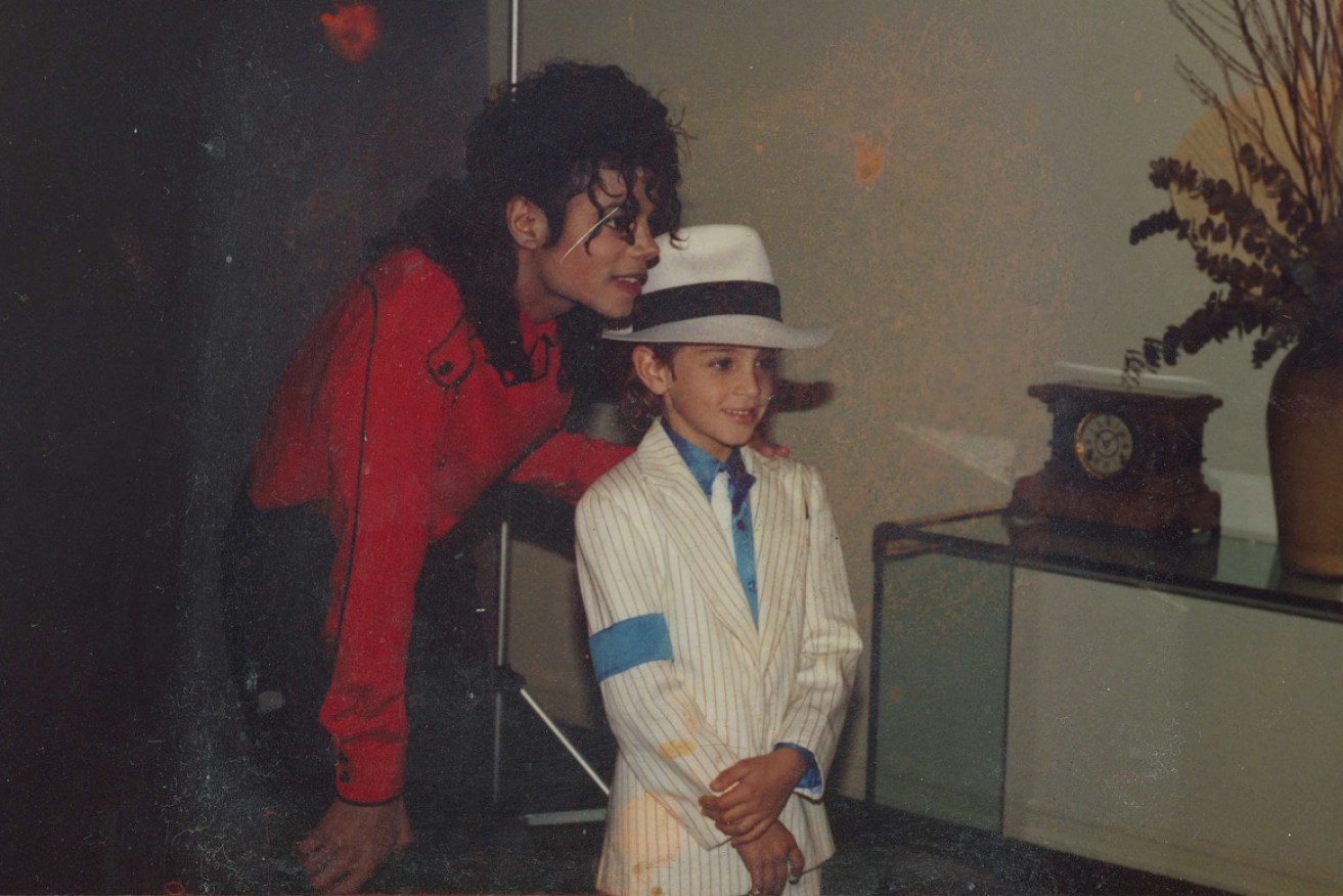 Wade Robson, pictured with Michael Jackson, was discovered by the late-pop star during a dancing competition.