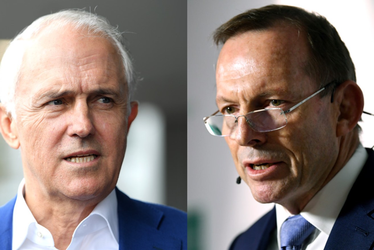 Malcolm Turnbull and Tony Abbott have again clashed on energy policy.