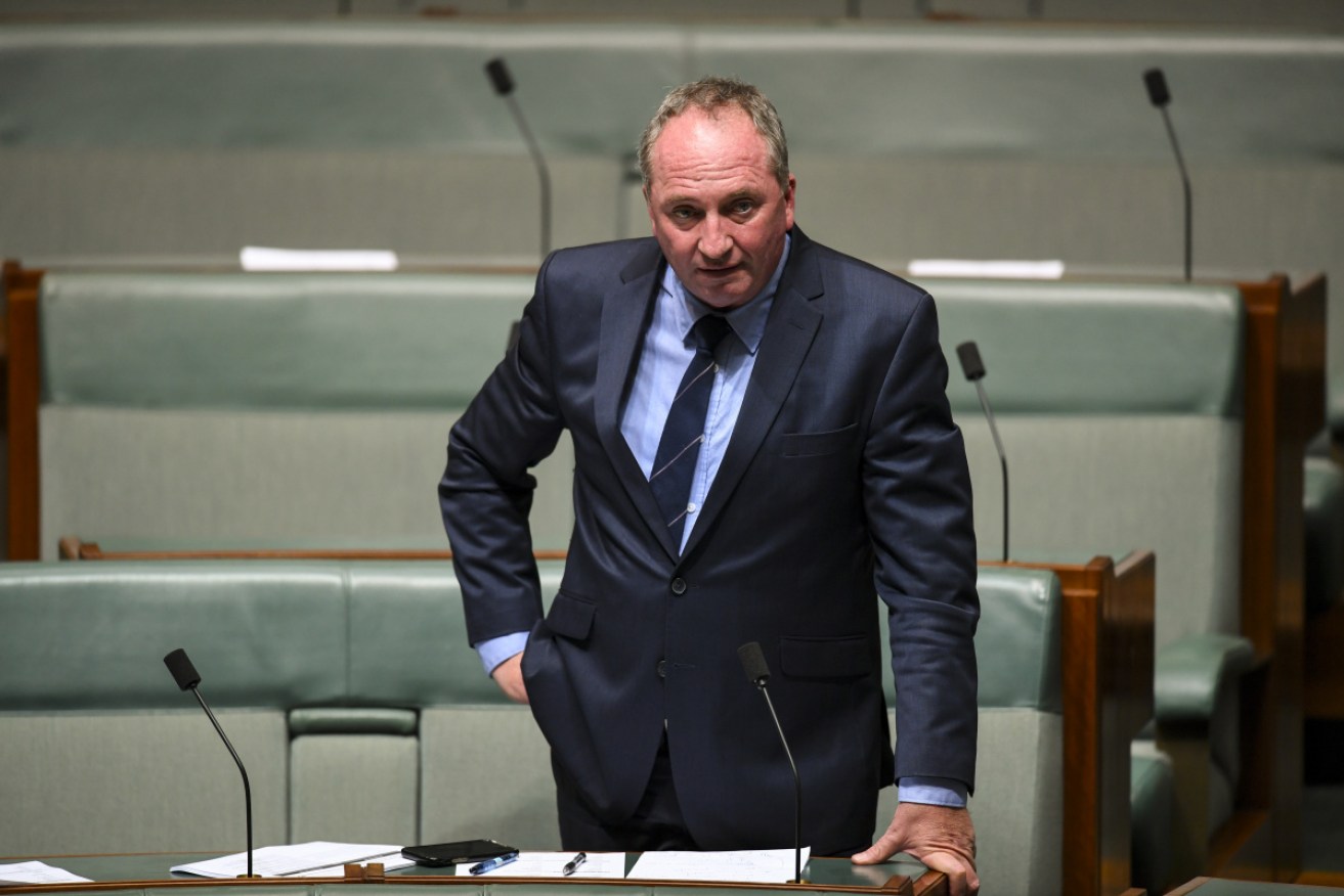 Mr Joyce says he'd be 'straight to his feet' if there was a leadership spill. 