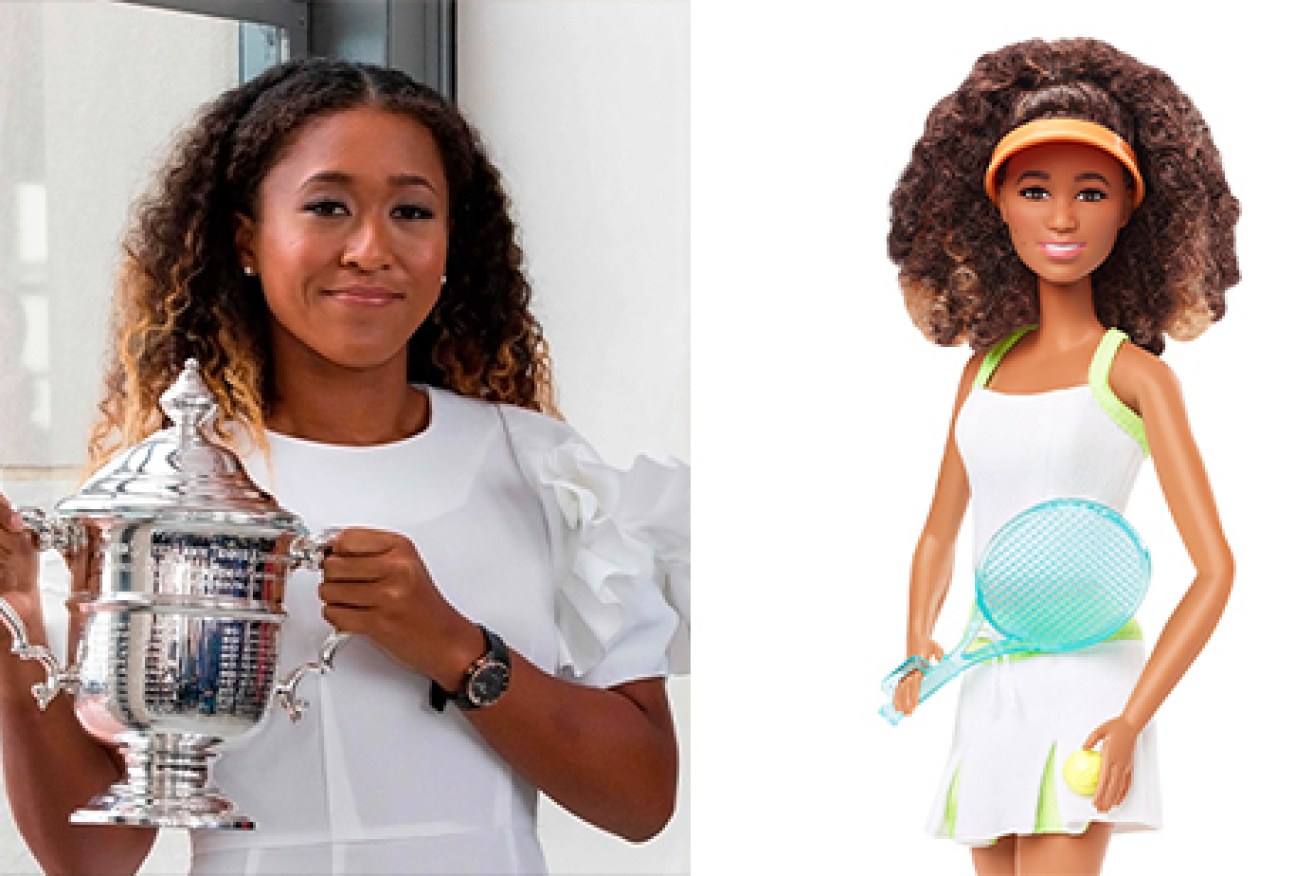 Number 1 Women's Tennis Association ranked player, Naomi Osaka has her own Barbie doll