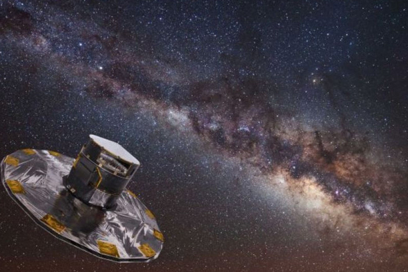 Astronomers used data from the Gaia telescope, which maps stars in the Milky Way.

