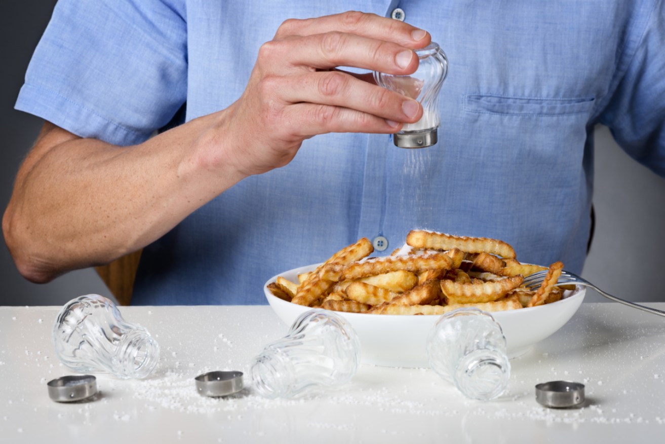 The average Australian consumes more than twice the salt they should.