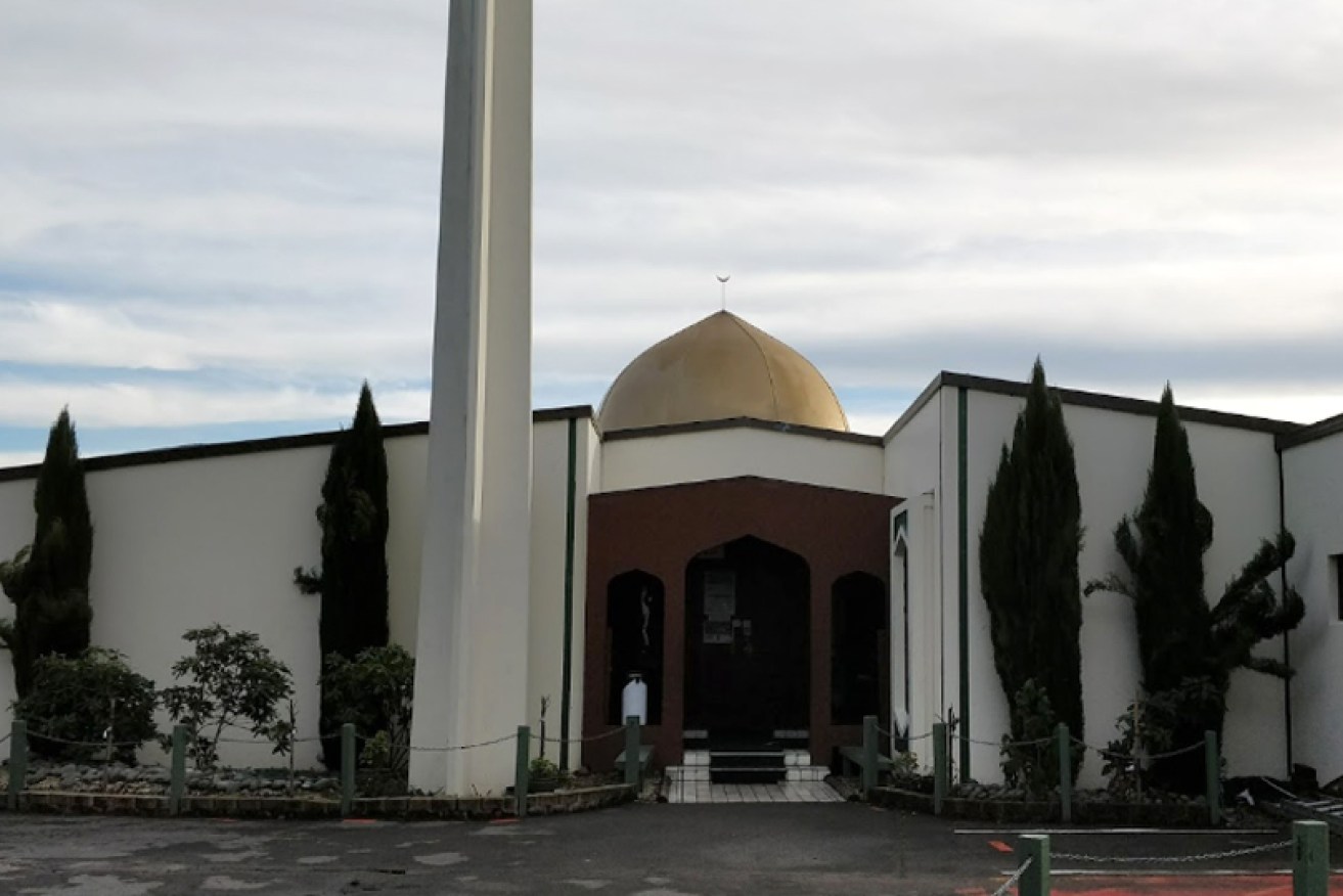 Christchurch's Al Noor mosque, the scene of the 2019 mass shooting by gunman Brenton Tarrant.