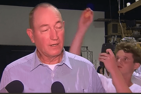 Teenager who egged Fraser Anning won&#8217;t be making police complaint