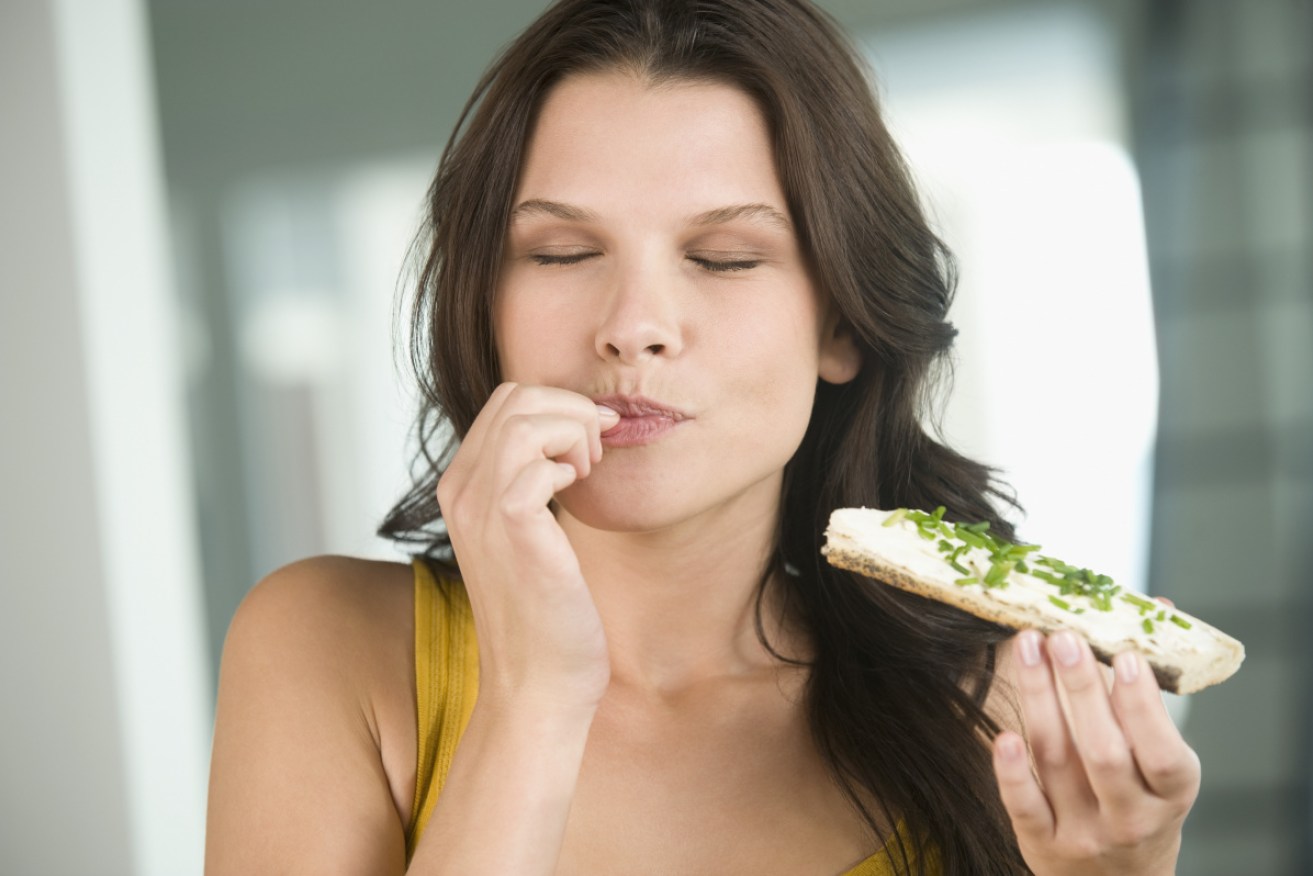 Research shows savouring every mouthful leads to less food intake. 