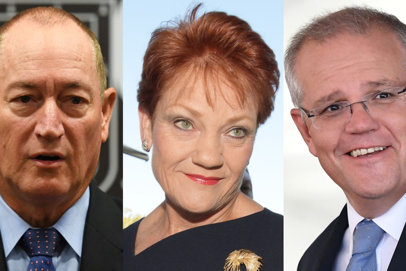 Fraser Anning and Pauline Hanson are forcing Scott Morrison into an uncomfortable spot.  